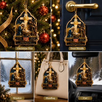 🔥Last 30pcs🔥✨Nativity scene Christmas tree ornament