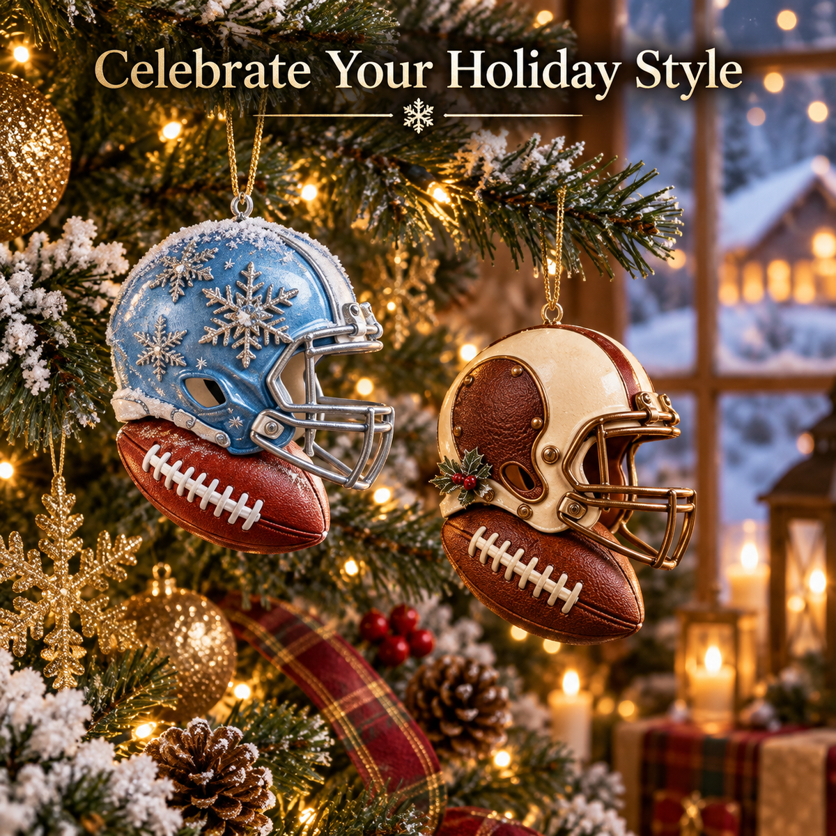2026 Touchdown Christmas Ornaments – 8 Unique Football Helmet Designs for Football Fans & Holiday Traditions