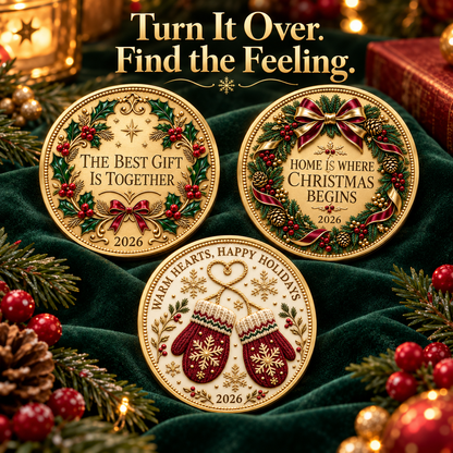 2026 Christmas Memories Coin Collection – 6 Festive Designs, Double-Sided Details & Timeless Holiday Charm