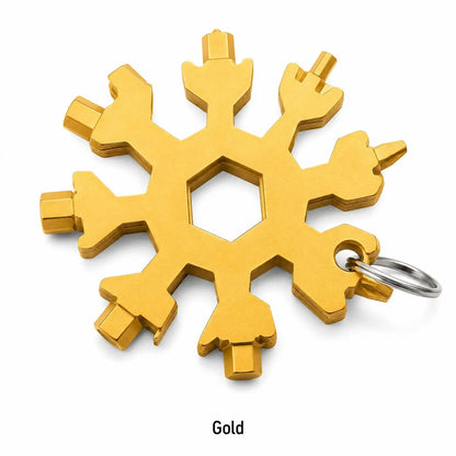 Viral 18‑in‑1 Snowflake Multi‑tool Stainless Steel Portable Wrench ❄️ - image 14