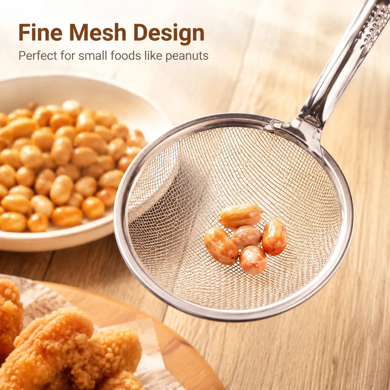 2‑in‑1 Oil‑Frying Filter Clip, Kitchen Food Strainer Tongs for Fried Food 🍳 - image 7