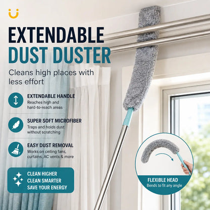 Replacement Gap Duster for Home Corner Place, Durable Flexible Arbitrary Bending Microfiber Dust Brush🧹 - image 2