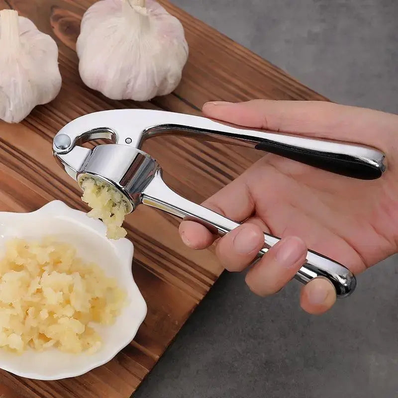 Stainless Steel Garlic Press, Heavy Duty Manual Garlic Crusher Tool🧄 - image 9