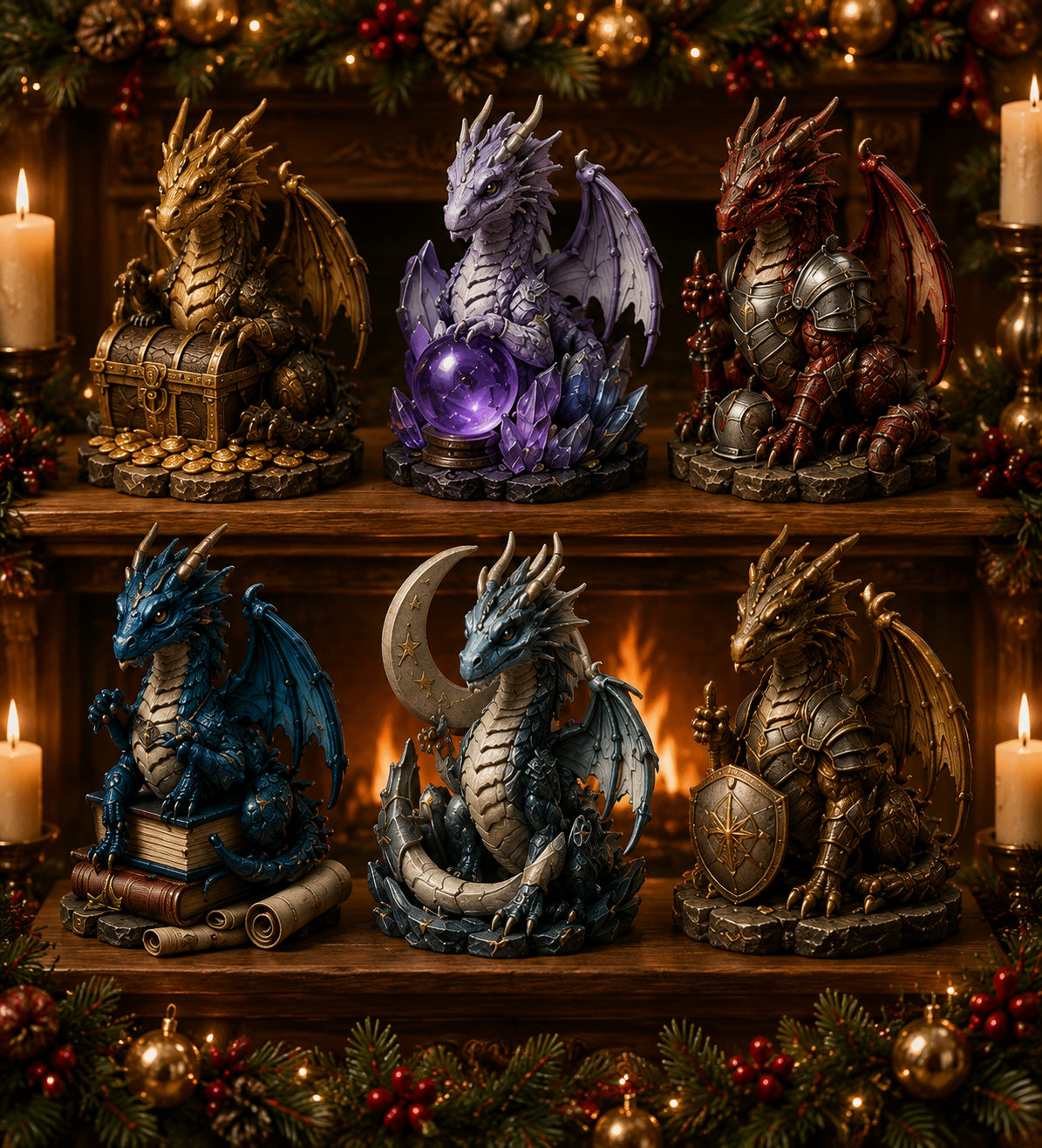 🔥Last 50 pcs✨⏰Last day 50% off🔥✨24-Day Advent Calendar -Dragon