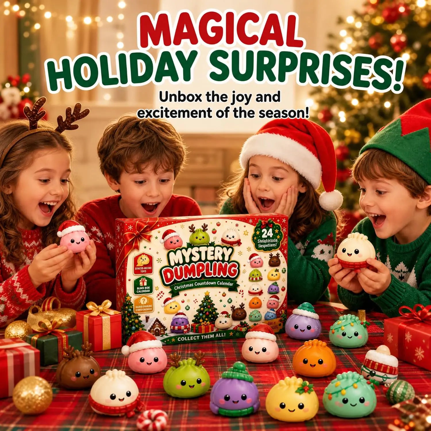 Christmas Squishy Advent Calendar 2026 Countdown Calendar 🎄 - image 2