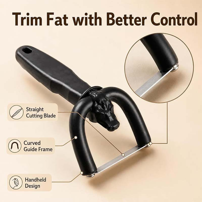 2-in-1 Handheld Meat Cutter and Fat Trimmer, Meat Fat Trimming Tool🥩 - image 10