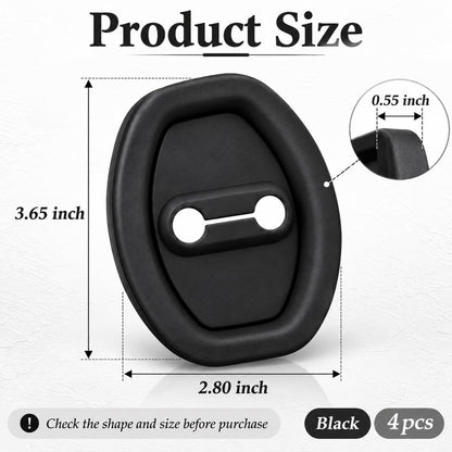 Door Latch Lock Cover, Experience Seamless Installation with Our Self-Adhesive Design 🚪