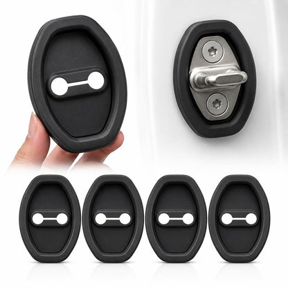 Door Latch Lock Cover, Experience Seamless Installation with Our Self-Adhesive Design 🚪