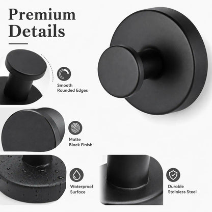 2 Pcs No Drilling Suction Cup Hooks with Replaceable Core 🪝