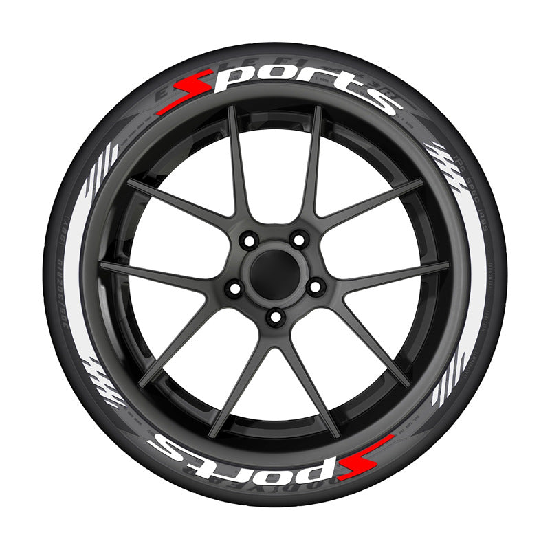 4Pcs 3D Car Tire Stickers – Waterproof Universal Wheel Decals | Motorcycle Auto Exterior Accessories - image 6