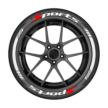 4Pcs 3D Car Tire Stickers – Waterproof Universal Wheel Decals | Motorcycle Auto Exterior Accessories - image 6
