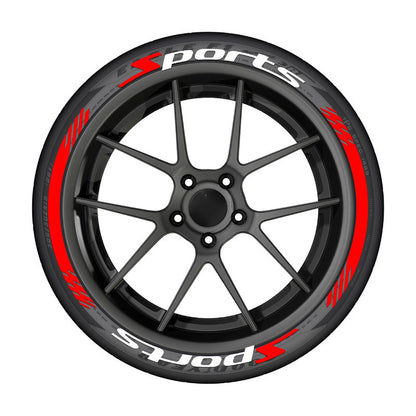 4Pcs 3D Car Tire Stickers – Waterproof Universal Wheel Decals | Motorcycle Auto Exterior Accessories - image 7
