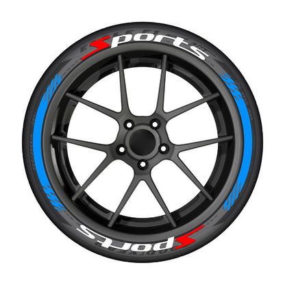 4Pcs 3D Car Tire Stickers – Waterproof Universal Wheel Decals | Motorcycle Auto Exterior Accessories - image 8