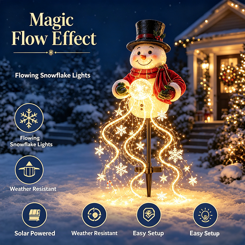 🎅 Santa’s Magic Pour – Flowing LED Christmas Garden Light 🎁 - image 5