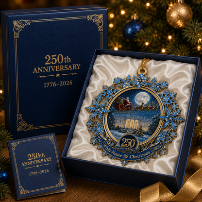 ✨Blue Snowflake Christmas Tree Ornament