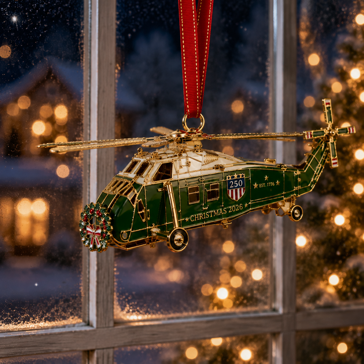 ✨250th Anniversary Edition Helicopter Ornament