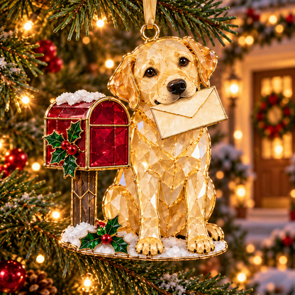 Labrador Retriever Christmas Ornaments – 6 Charming Designs for Lab Lovers