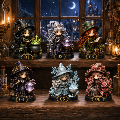 🧙‍♀️ 24 Days of Witchy Magic – 2026 Potion & Spellcraft Advent Calendar with 24 Enchanted Collectible Witch Figurines & Daily Surprises