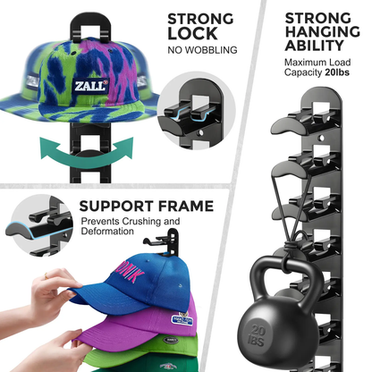 🧢Wall-mounted hat rack – each rack can hold 10 hats🧢 - image 5