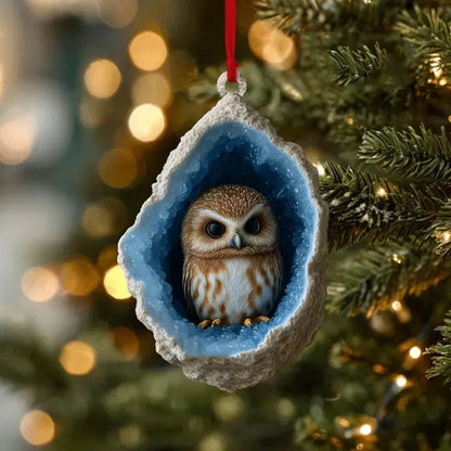 🎄Early Bird Christmas Sale 50% OFF | Geode Animal Ornaments