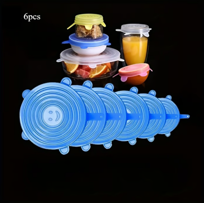 🥣 LIMITED‑TIME 50% OFF! 🫙 Adpartner Silicone Lids for Food Storage (6-Pack) ♻️ - image 9