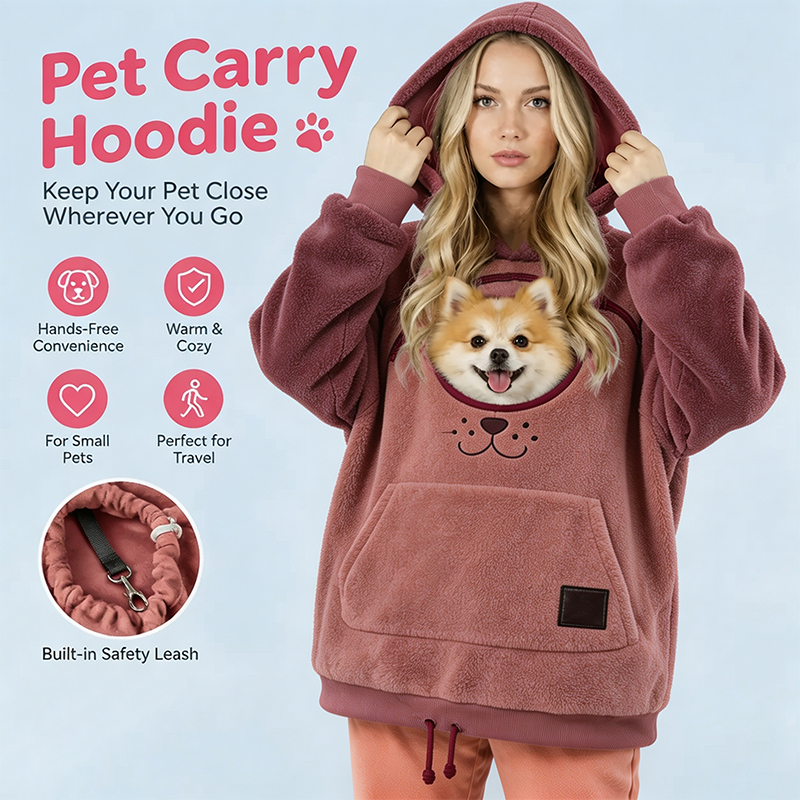 Dog Tote Carier Hoodie🐶🐾 - image 1