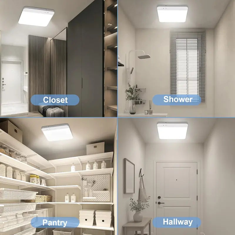 💡 Rechargeable Motion Sensor Ceiling Light – No Wiring, Dimmable & Remote Controlled - image 7