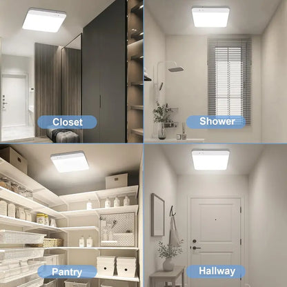 💡 Rechargeable Motion Sensor Ceiling Light – No Wiring, Dimmable & Remote Controlled - image 7