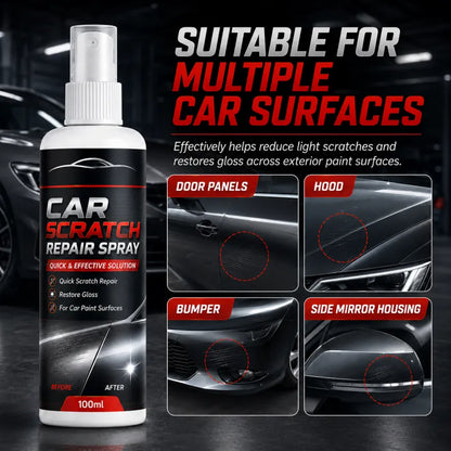 🚗 Universal Car Scratch Repair Spray – Erases light scratches, swirl marks & scuffs fast. 🛡️💨