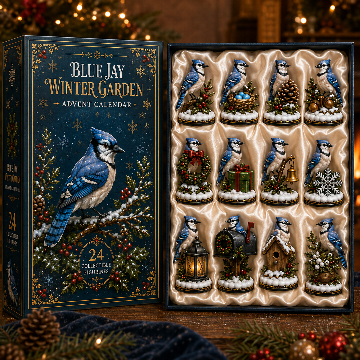 🔥Last 30 pcs✨⏰Last day 50% off🔥✨24-Day Advent Calendar - Blue Jay