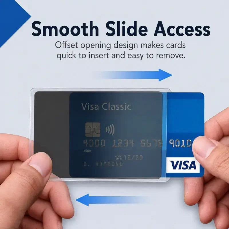 Anti-Spy Privacy Card Sleeve, Protective Card Holder with Privacy Film💳 - image 7