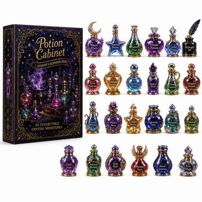 24 Days of Potion Magic – Crystal Potion Collectible Countdown Calendar 2026