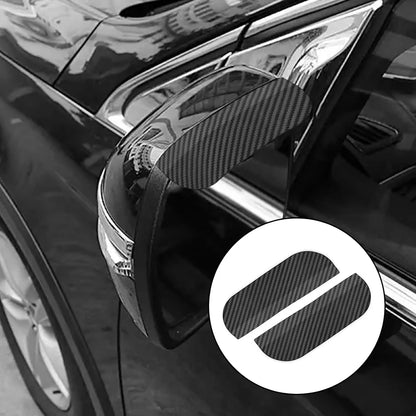 2PCS Car Side Mirror Rain Guards - Carbon Look ABS Visor Covers 🌧️ - image 13