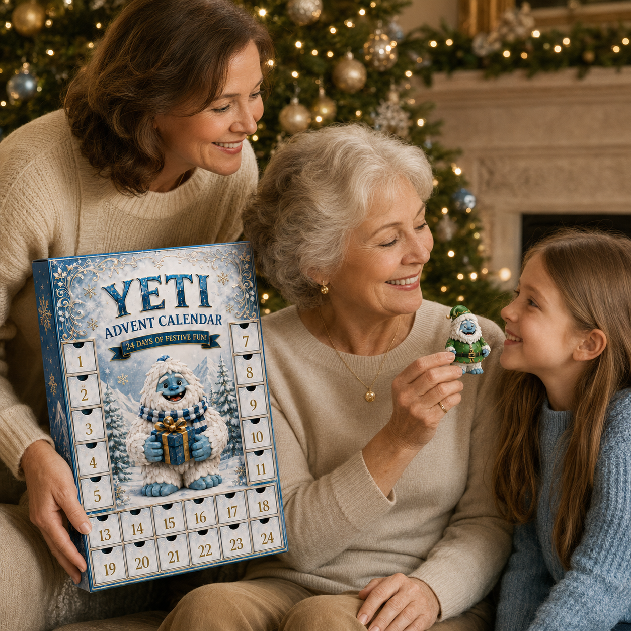 🔥Last 30 pcs✨⏰Last day 50% off🔥✨24-Day Advent Calendar - Yeti