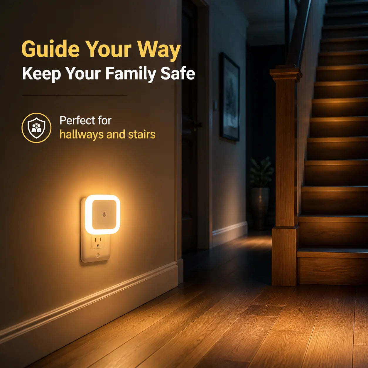 6‑Pack Compact Ultra‑Energy‑Saving Smart LED Night Lights💡 - image 2