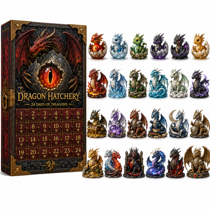 🔥Last 50 pcs✨⏰Last day 50% off🔥✨24-Day Advent Calendar -Dragon