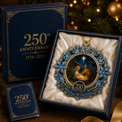✨Blue Snowflake Christmas Tree Ornament