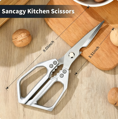 ✂️ Premium Japanese Steel Kitchen Shears 🧑‍🍳 Multi‑Purpose Heavy‑Duty Scissors For Meat, Fish & Fresh Herbs - image 7