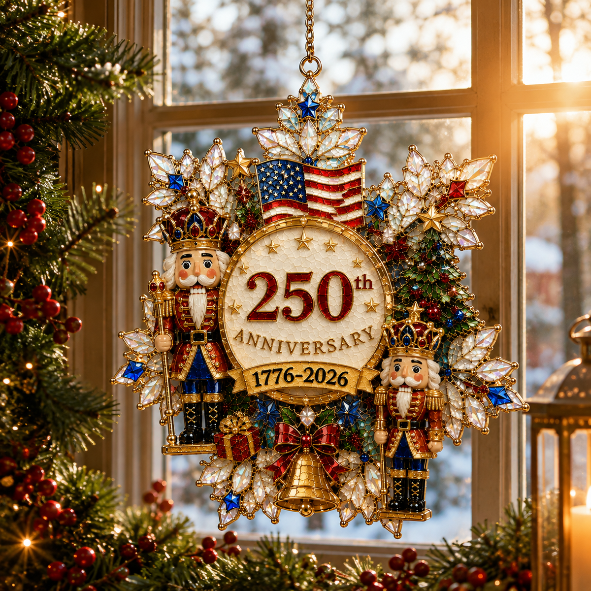 Limited anniversary edition ✨Nutcracker Snowflake Ornament