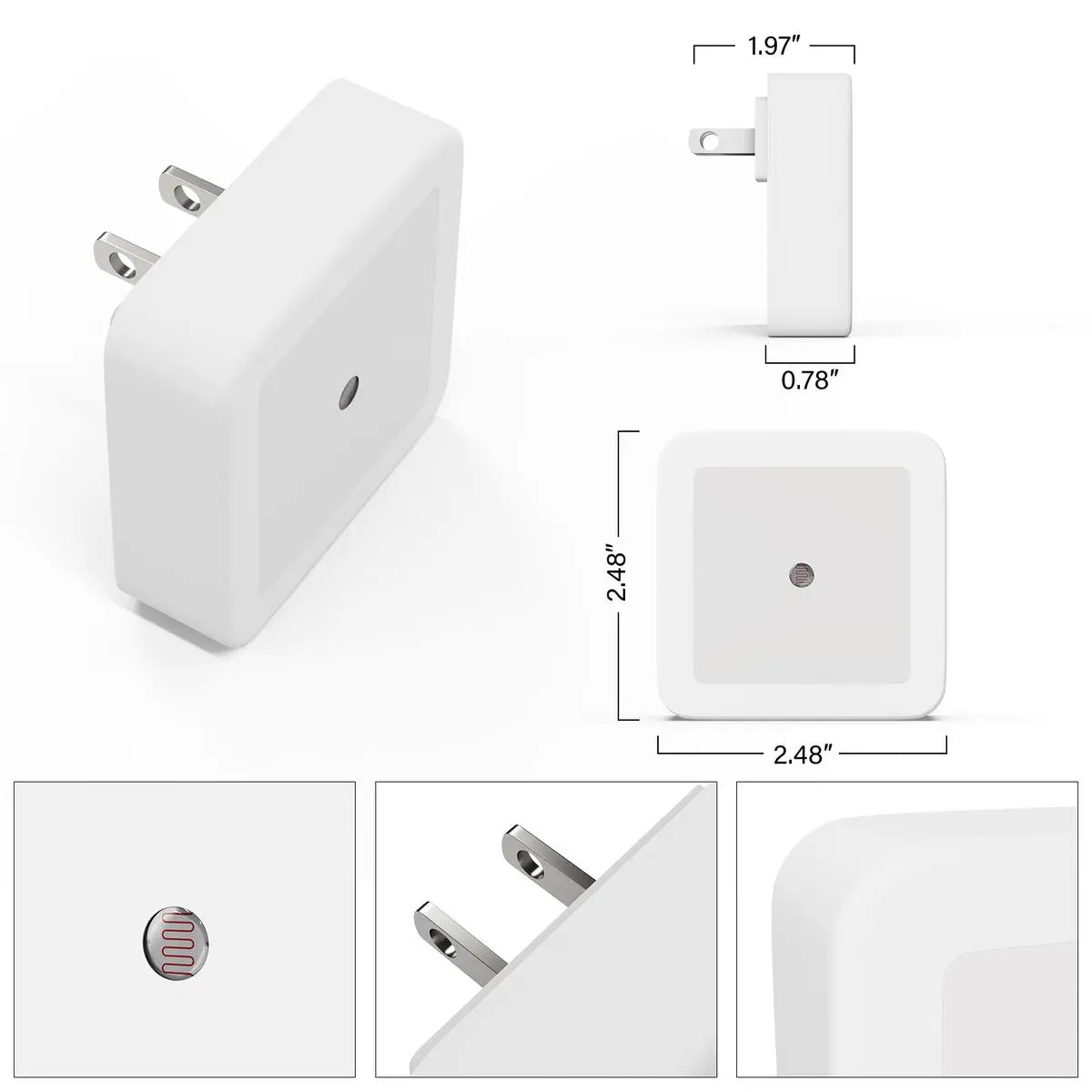6‑Pack Compact Ultra‑Energy‑Saving Smart LED Night Lights💡 - image 13