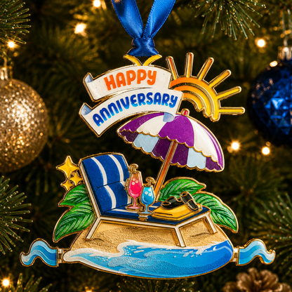 🔥LAST DAY 50% OFF✨Beach vacation style Christmas tree ornament