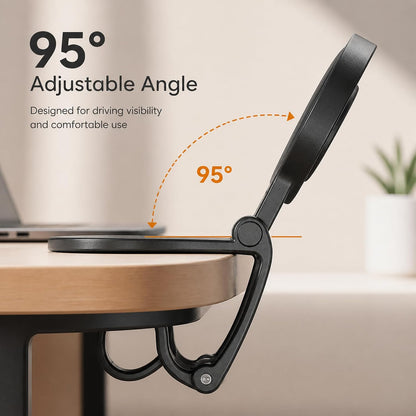 Magnetic Car Phone Holder | Dashboard & Sun Visor Foldable Mount📱