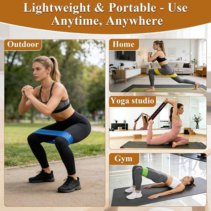 Fitness Resistance Bands for Stretching & Yoga - image 3