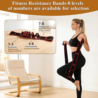 Fitness Resistance Bands for Stretching & Yoga - image 5