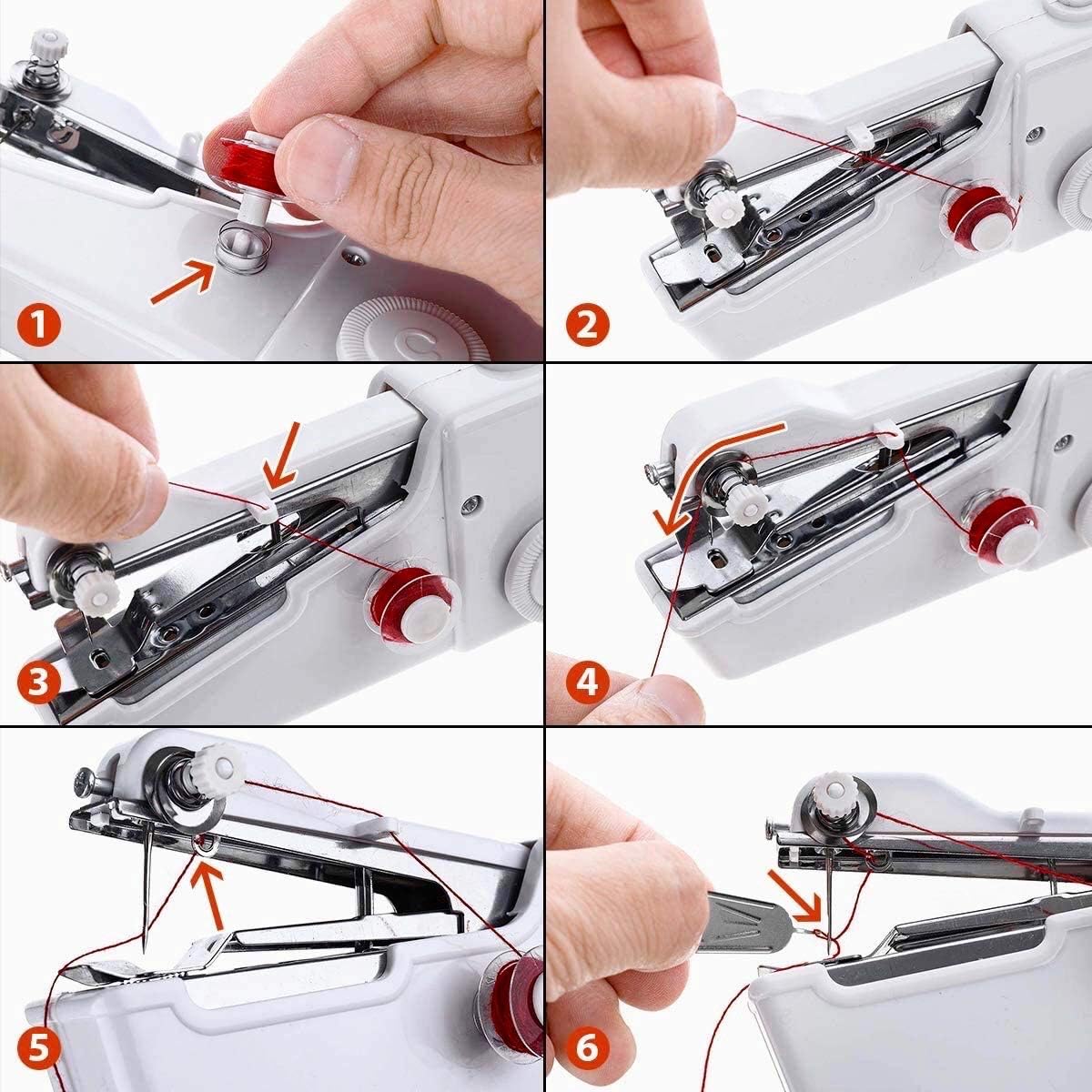 Portable Miniature Handheld Sewing Machine- Beginner-Simple Operation 🧵 - image 10