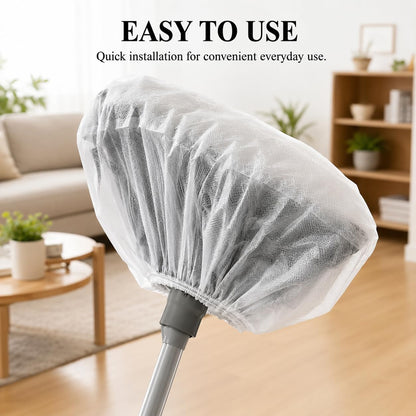 50 Pcs Disposable Static Duster Refill Sheets, Floor & Gap Dust Cleaner 🧹