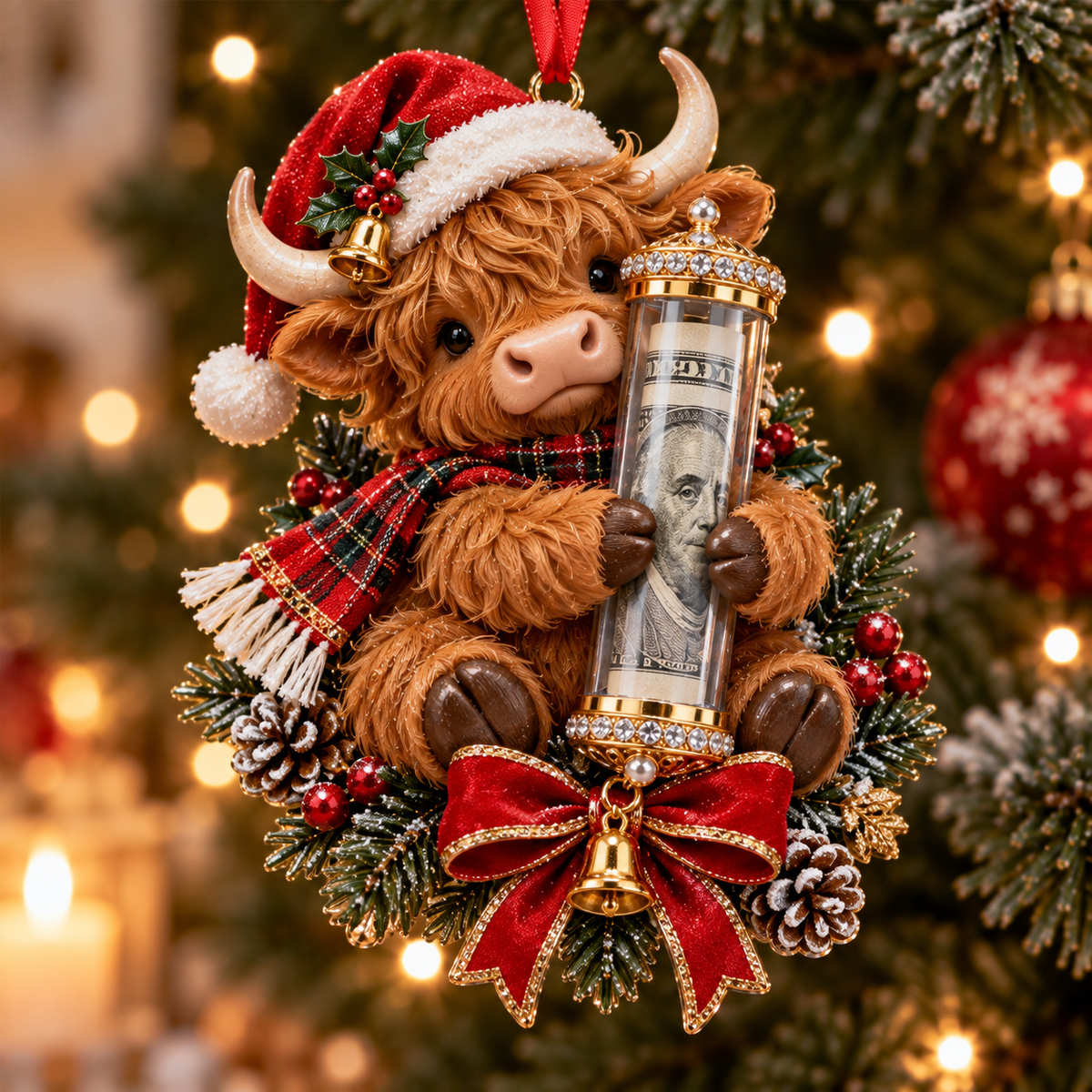 Christmas Cash Gift Ornament, A Fun Way to Give Money This Christmas 🎄💵 - image 2