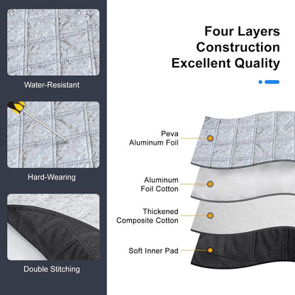 Car Windshield Protector Cover, Waterproof Against Snow Ice Frost Dust Rain ❄️ - image 3