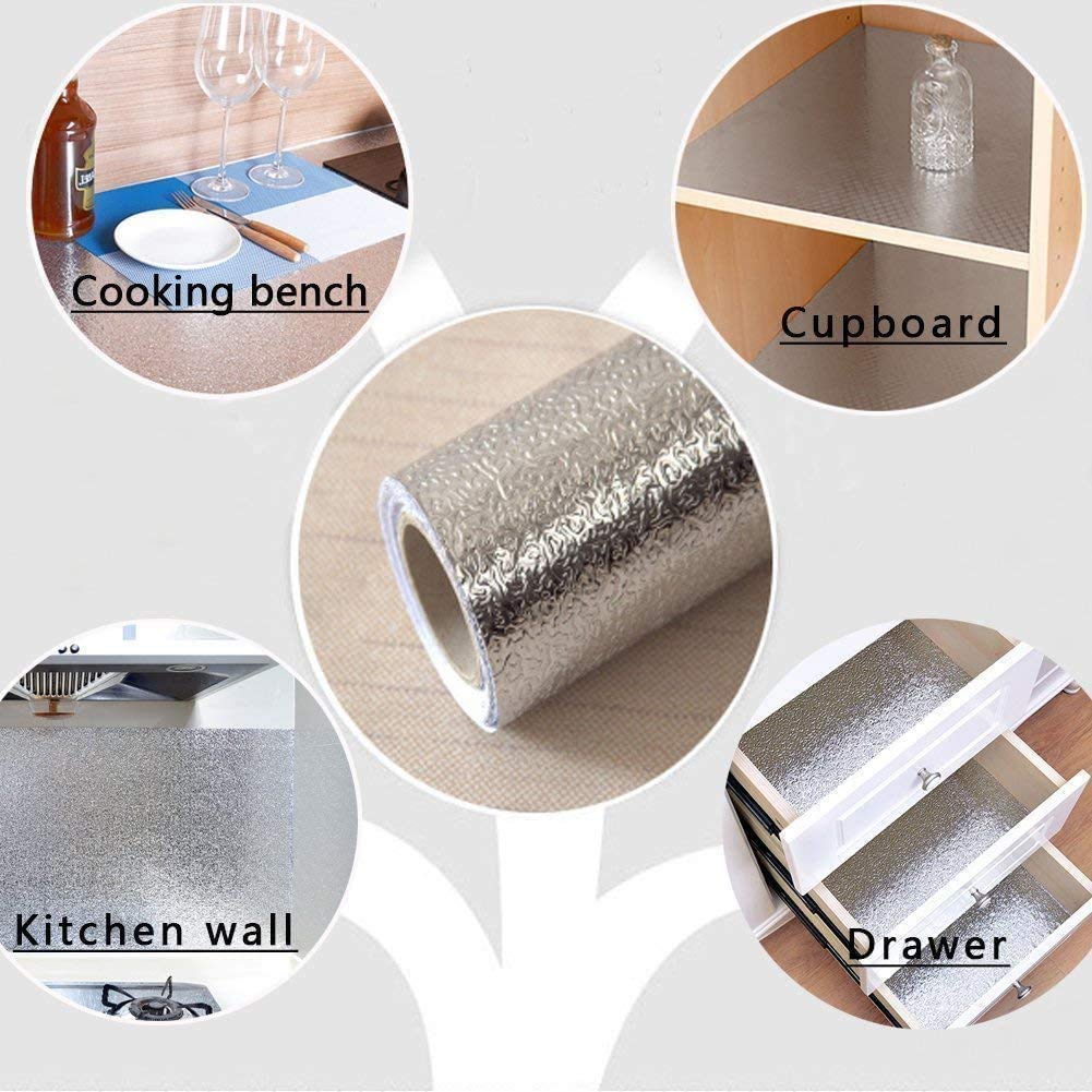 Kitchen Waterproof Oil Proof Aluminum Foil Sticker 🧽 - image 5