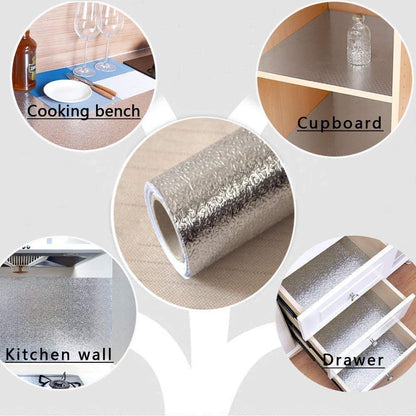 Kitchen Waterproof Oil Proof Aluminum Foil Sticker 🧽 - image 5
